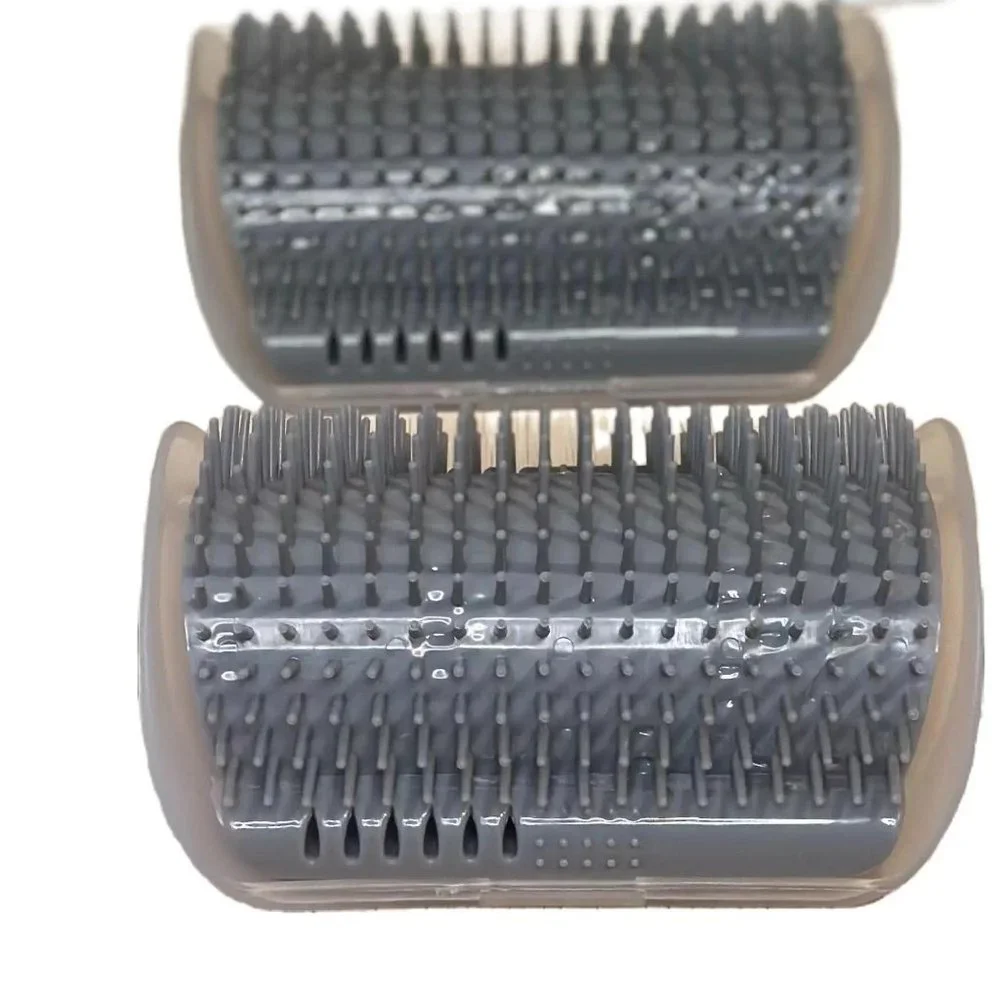 Cat Grooming Kit with Cat Self Grooming Brush 2 Wall Corner Combs 1 Brush